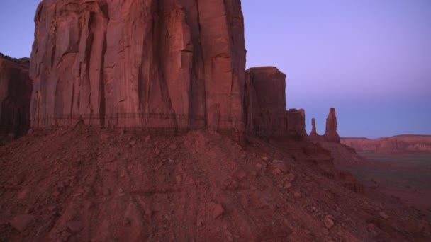 Monument Valley Γιούτα 2019 Αεροφωτογραφία Του Monument Valley — Αρχείο Βίντεο