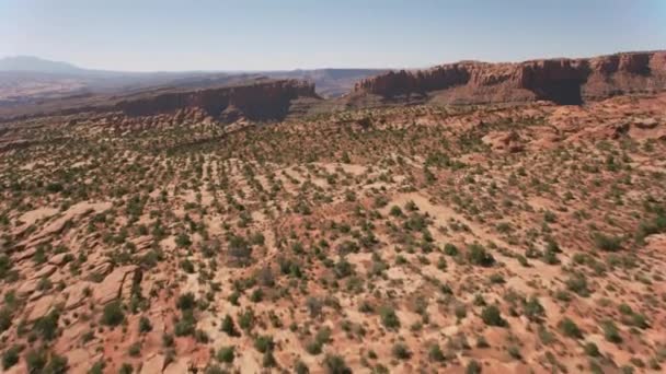 Canyonlands Nemzeti Park Utah 2019 Légi Felvétel Canyonlands Ről Helikopteres — Stock videók