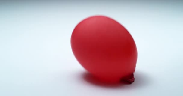 Waterballonnen Stuiteren Super Slow Motion Geschoten Phantom Flex — Stockvideo