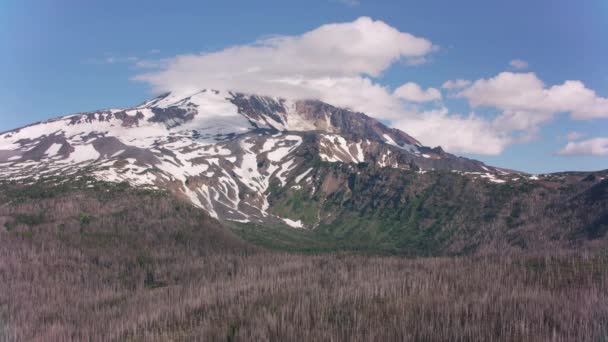 Mount Saint Helens Washington Por Volta 2019 Vista Aérea Monte — Vídeo de Stock