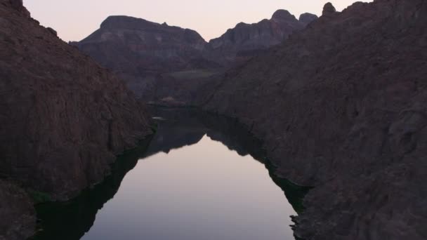 Luchtfoto Van Colorado River Verenigde Staten — Stockvideo