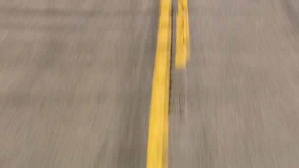 Οδήγηση Στην Εθνική Οδό Πλάνα Κίνησης — Αρχείο Βίντεο