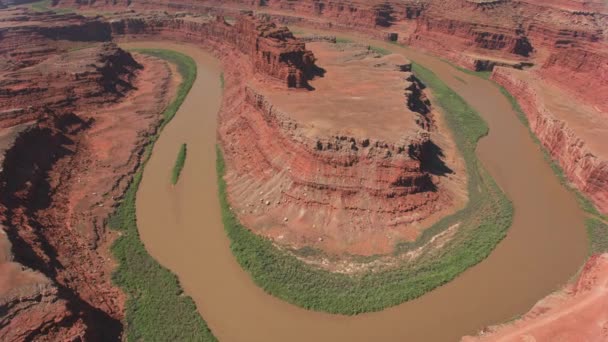Canyonlands National Park Utah Bis 2019 Luftaufnahme Der Canyonlands Aufnahme — Stockvideo