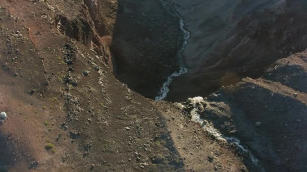 Mount Saint Helens Washington Circa 2019 Luchtfoto Van Waterval Berg — Stockvideo