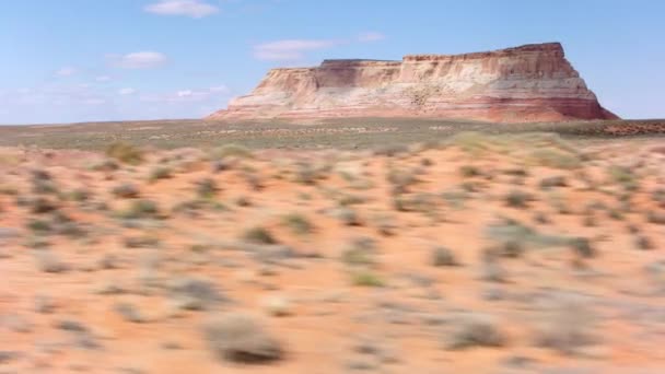 Oregon Por Volta 2020 Tiro Condução Estabilizado Paisagem Deserto Oregon — Vídeo de Stock