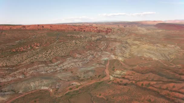 Arches National Park Utah 2019 공중에서 있습니다 헬리콥터 지멘스 카메라 — 비디오