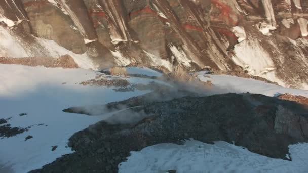 Mount Saint Helens Ουάσιγκτον Περίπου 2019 Εναέρια Άποψη Των Αεραγωγών — Αρχείο Βίντεο