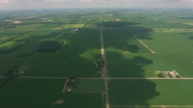 Indiana 'nın yeşil alanları, ABD hava görüntüleri