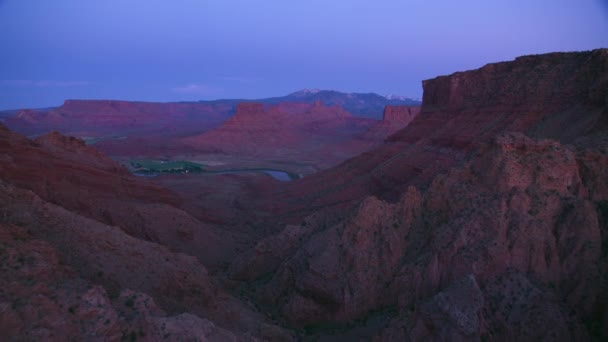 Arches Nationalpark Utah 2019 Flygfoto Över Arches Nationalpark Skjuten Från — Stockvideo