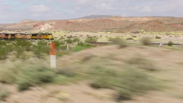 Oregon Circa 2020 Stabilized Driving Shot Central Oregon Desert Landscape — Stock Video