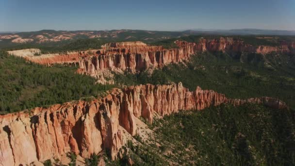 Bryce Canyon Utah Circa 2019 Letecký Pohled Bryce Canyon Snímek — Stock video