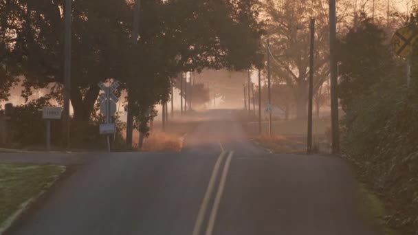 Sunrise Shot Willamette Valley Terras Agrícolas Oregon Tiro Com Cineflex — Vídeo de Stock