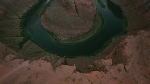 Horseshoe Bend Arizona Circa 2019 Veduta Aerea Horseshoe Bend Arizona — Video Stock