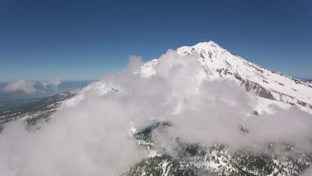 Cascade Mountains Oregon Imagens Aéreas Paisagem Nevada Das Montanhas — Vídeo de Stock