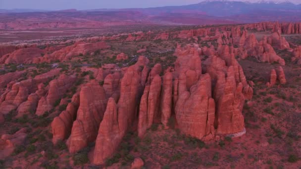 Parc National Des Arches Utah Circa 2019 Vue Aérienne Parc — Video