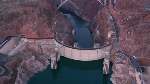 Mead Lake Hydro Station Estados Unidos — Vídeos de Stock