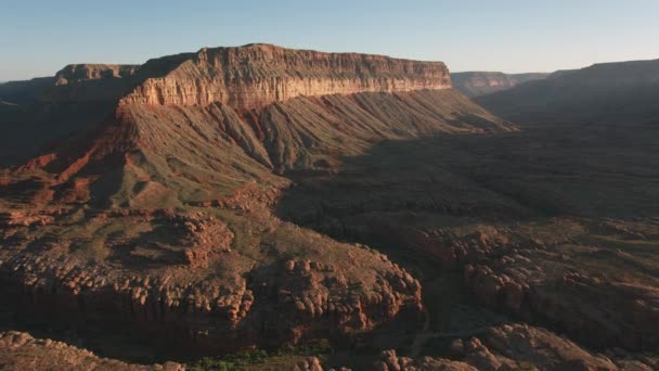 Grand Canyon Arizona 2019 Flygfoto Över Grand Canyon Vid Soluppgången — Stockvideo