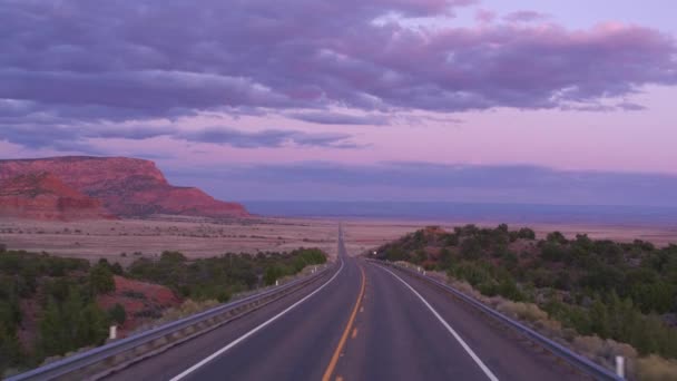 Conducir Por Carretera Imágenes Movimiento — Vídeos de Stock