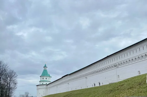 Murs Blancs Nouveau Monastère Jérusalem Russie — Photo