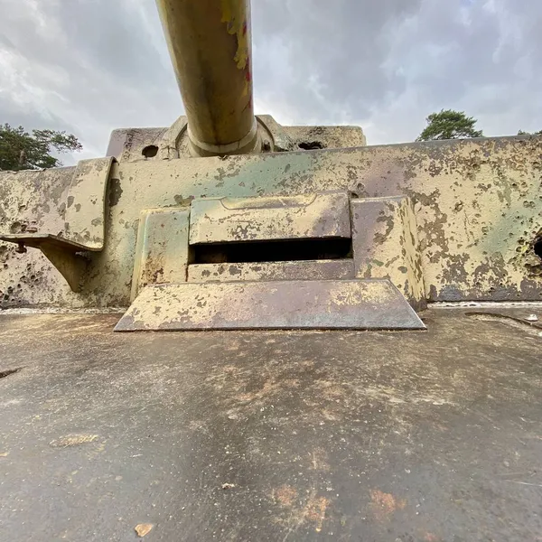 ドイツの虎のタンクに観察スリット — ストック写真