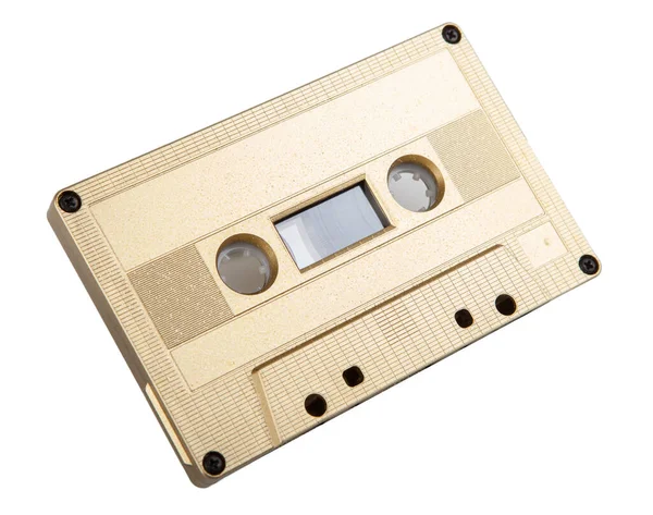 Аудиокассеты Изолированы Белом Фоне — стоковое фото