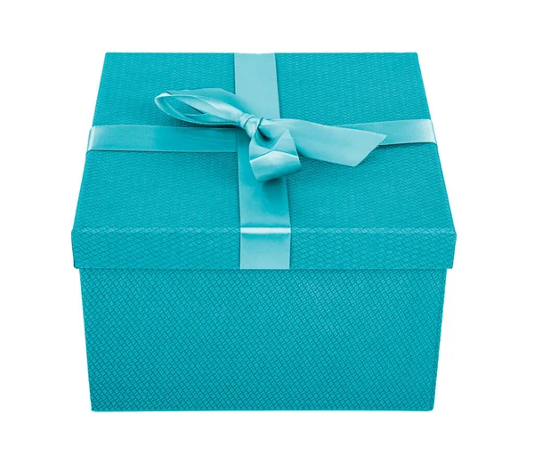 Colorful Gift Box Isolated White — Stock Photo, Image