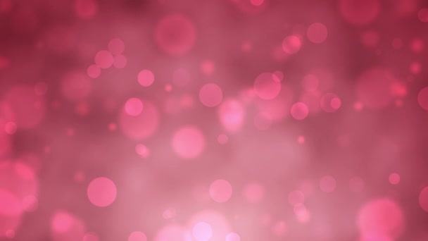 Fondo romántico de color rosa para eventos de bodas y matrimonios y San Valentín — Vídeos de Stock