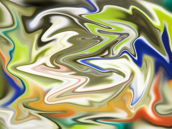 Abstrakt Färg Bakgrund Digital Illustration — Stockfoto