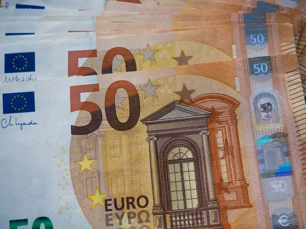 Ιστορικό των τραπεζογραμματίων των πενήντα ευρώ — Φωτογραφία Αρχείου