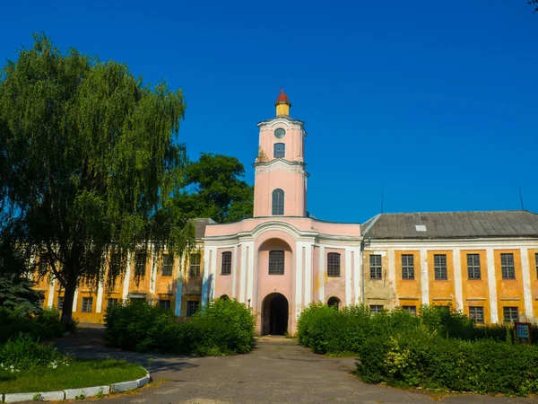 Het Oude Olyka Kasteel Met Toren Regio Volyn Oekraïne Landgoed — Stockfoto