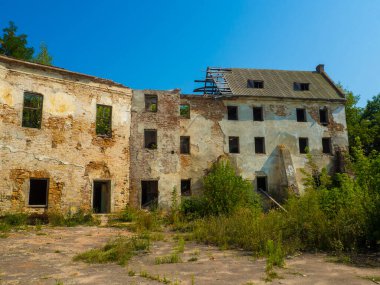 Eski Klevan Kalesi harabeleri, Rivne bölgesi, Ukrayna.