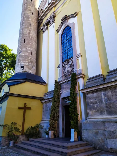 ピーター ポディルスキー大聖堂とも呼ばれるカミネッツ ポディルスキー大聖堂は ウクライナのカミネッツ ポディルスキー市にあるカトリック教会と提携した宗教建築物である — ストック写真