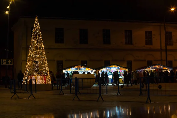 Debrecen Hungria Dezembro 2021 Cidade Histórica Húngara Antiga Cidade Kossuth — Fotografia de Stock