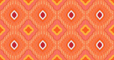 Geometrik katman. Etnik vektör dokusu. Aztek stilinde kusursuz çizgili desen. Hint, İskandinav, Çingene, Meksika, halk desenli. Arka plan, halı, duvar kağıdı, giysi, ambalaj.