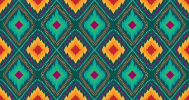 Geometrik katman. Etnik vektör dokusu. Aztek stilinde kusursuz çizgili desen. Hint, İskandinav, Çingene, Meksika, halk düzeni. Arka plan, halı, duvar kağıdı, giysi, ambalaj için EP7.Tasarım