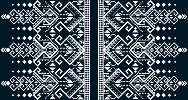 Geometrische Vertikale Nahtlose Muster Weiß Abstraktes Ethnisches Design Indigene Design — Stockvektor