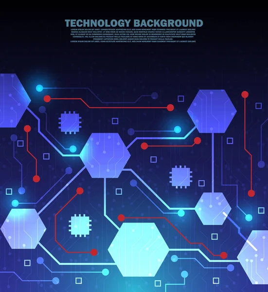 Geomatic Technology Connects Future Digital Data Abstract Simple Futuristic Modern — стоковый вектор