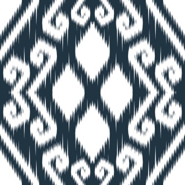 Çizgili ve sembol bohem desenli kusursuz etnik kumaş taşıyıcı kravat boyası Shibori. Arkaplan rengi değiştirilebilir. EP.37.Klasik süs baskısı.