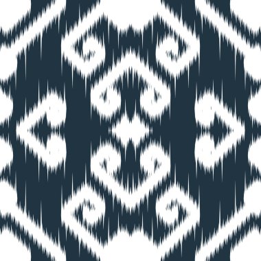 Çizgili ve sembol bohem desenli kusursuz etnik kumaş taşıyıcı kravat boyası Shibori. Arkaplan rengi değiştirilebilir. EP.42.Klasik süs baskısı.