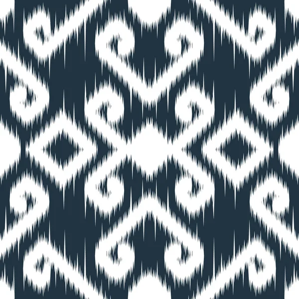 Tissu Ethnique Sans Couture Motif Vectoriel Vecteur Tie Dye Shibori — Image vectorielle