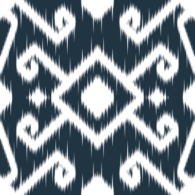 Çizgili ve sembol bohem desenli kusursuz etnik kumaş taşıyıcı kravat boyası Shibori. Arkaplan rengi değiştirilebilir. EP.66.Vintage süsleme baskısı