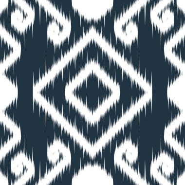 Çizgili ve sembol bohem desenli kusursuz etnik kumaş taşıyıcı kravat boyası Shibori. Arkaplan rengi değiştirilebilir. EP.67.Vintage süsleme baskısı