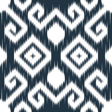 Çizgili ve sembol bohem desenli kusursuz etnik kumaş taşıyıcı kravat boyası Shibori. Arkaplan rengi değiştirilebilir. EP.69.Vintage süsleme baskısı