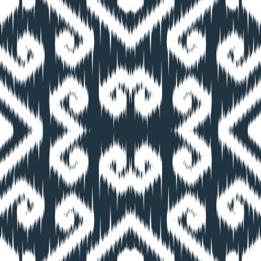 Çizgili ve sembol bohem desenli kusursuz etnik kumaş taşıyıcı kravat boyası Shibori. Arkaplan rengi değiştirilebilir. EP.70.Vintage süs baskısı