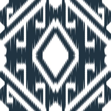 Çizgili ve sembol bohem desenli kusursuz etnik kumaş taşıyıcı kravat boyası Shibori. Arkaplan rengi değiştirilebilir. EP.86.Vintage süsleme baskısı