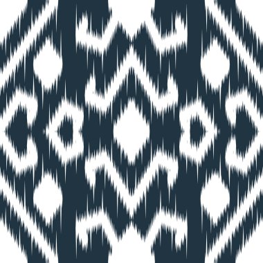 Çizgili ve sembol bohem desenli kusursuz etnik kumaş taşıyıcı kravat boyası Shibori. Arkaplan rengi değiştirilebilir. EP.93.Vintage süsleme baskısı