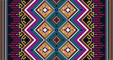 Soyut geometrik dikey dikey desensiz dizayn yerel siyah arkaplan EP.22. Vintage süsleme baskısı. Kumaş ve tekstil için harika, duvar kağıdı, ambalaj için.