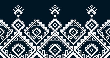 Soyut etnik model kusursuz tasarım çizgisi beyaz Aztek geometrik arkaplan EP.38.Klasik süsleme baskısı. Kumaş ve tekstil için harika, duvar kağıdı, ambalaj için.