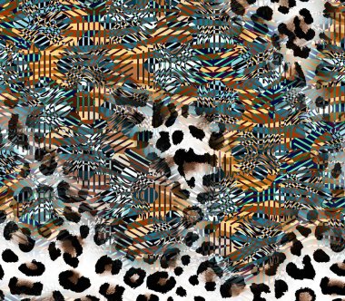 Tekstil moda baskıları, modern tasarımlar