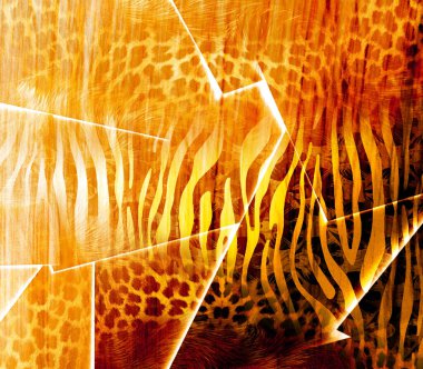 modern karışık baskı deseni, tekstil tasarımı